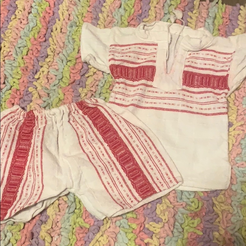 Mexican shirt and short